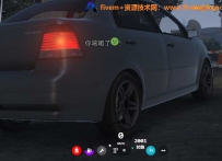 车速表车灯油量损坏度UI